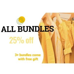 25% off all bundles AND FREE GIFTS*